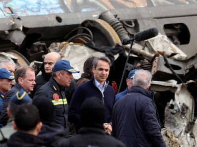 Greece President On Train Accident 