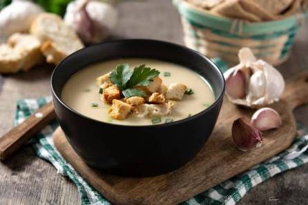 Roasted Cauliflower Soup