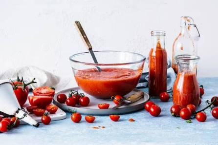 Sweet And Sour Cherry Tomato Gazpacho