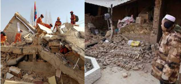Deaths from China Earthquake rise to 135