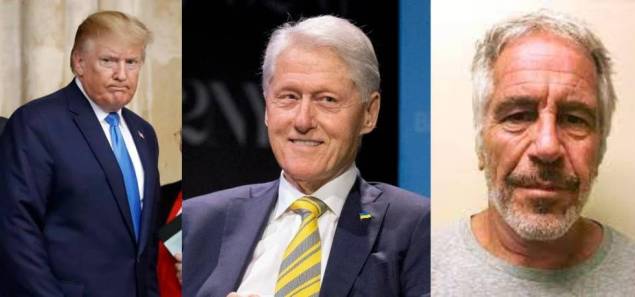 List by Epstein: Bill Clinton and Donald Trump appear in multiple public papers