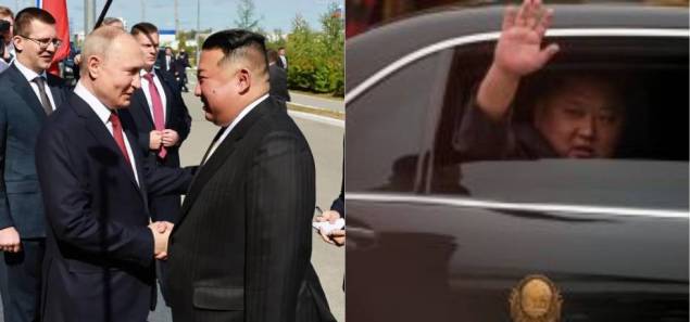 North Korean State Media Say Putin Gives Kim Jong Un A Car