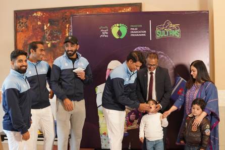 Multan Sultans Join Forces With Polio Programme