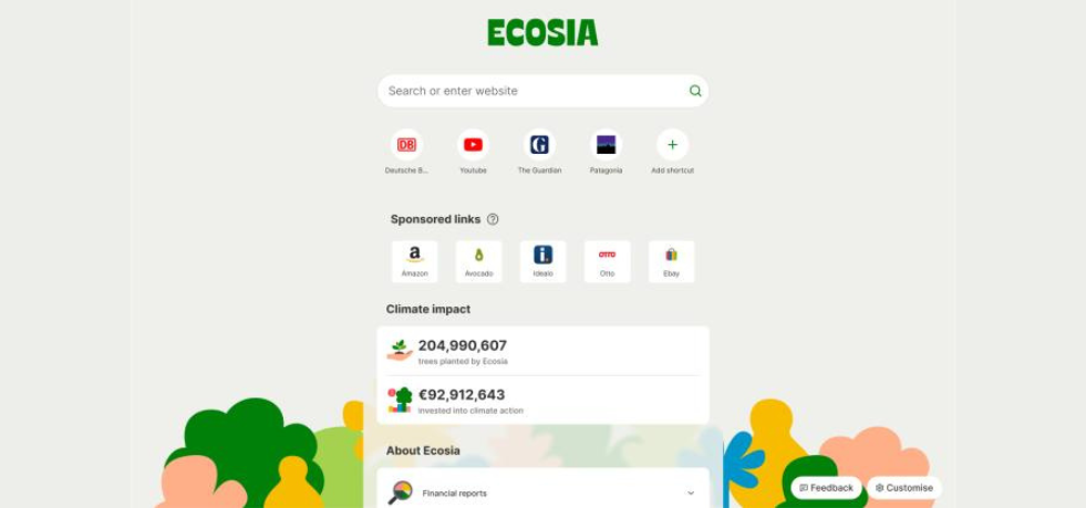 Ecosia A Green Search Engine Releases A Browser