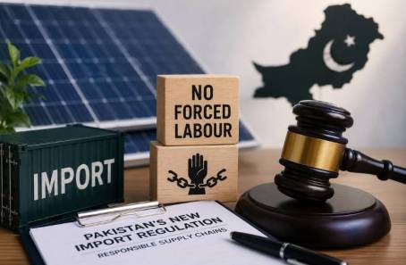 Pakistan’s New Forced Labour Import Regulation Encourages Greater Transparency in Solar Supply Chains Forced Labour